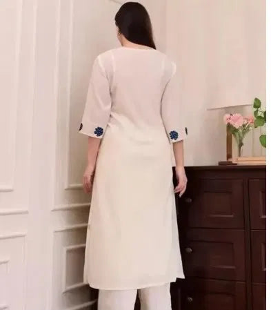 Kurta With Dupatta And Bottomwear